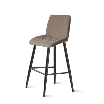 ОМЕГА БАРНАЯ, Стул, комплект 1 шт (LEONARDO кофе с молоком-черный)